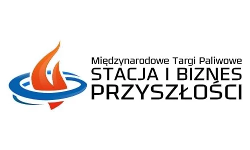 Płomień na wydarzeniu Międzynarodowych Targów Paliwowych, prezentujący przyszłość branży paliwowej. STACJA I BIZNES PRZYSZŁOŚCI.